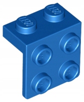 

Lego 44728 płytka łamana 2x2 niebieski 2 szt Nowy