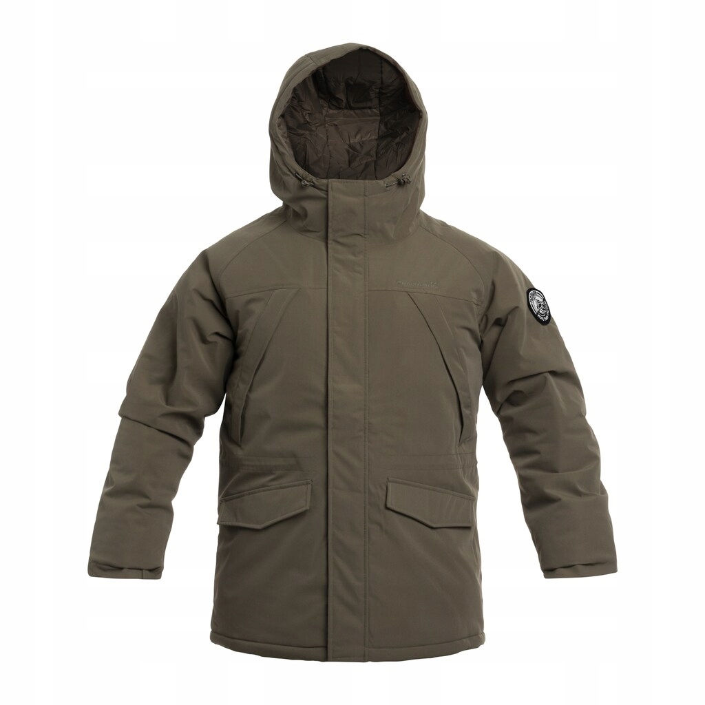 Bunda s kapucí a kapsami Pentagon Elements Parka Ral 7013 2XL