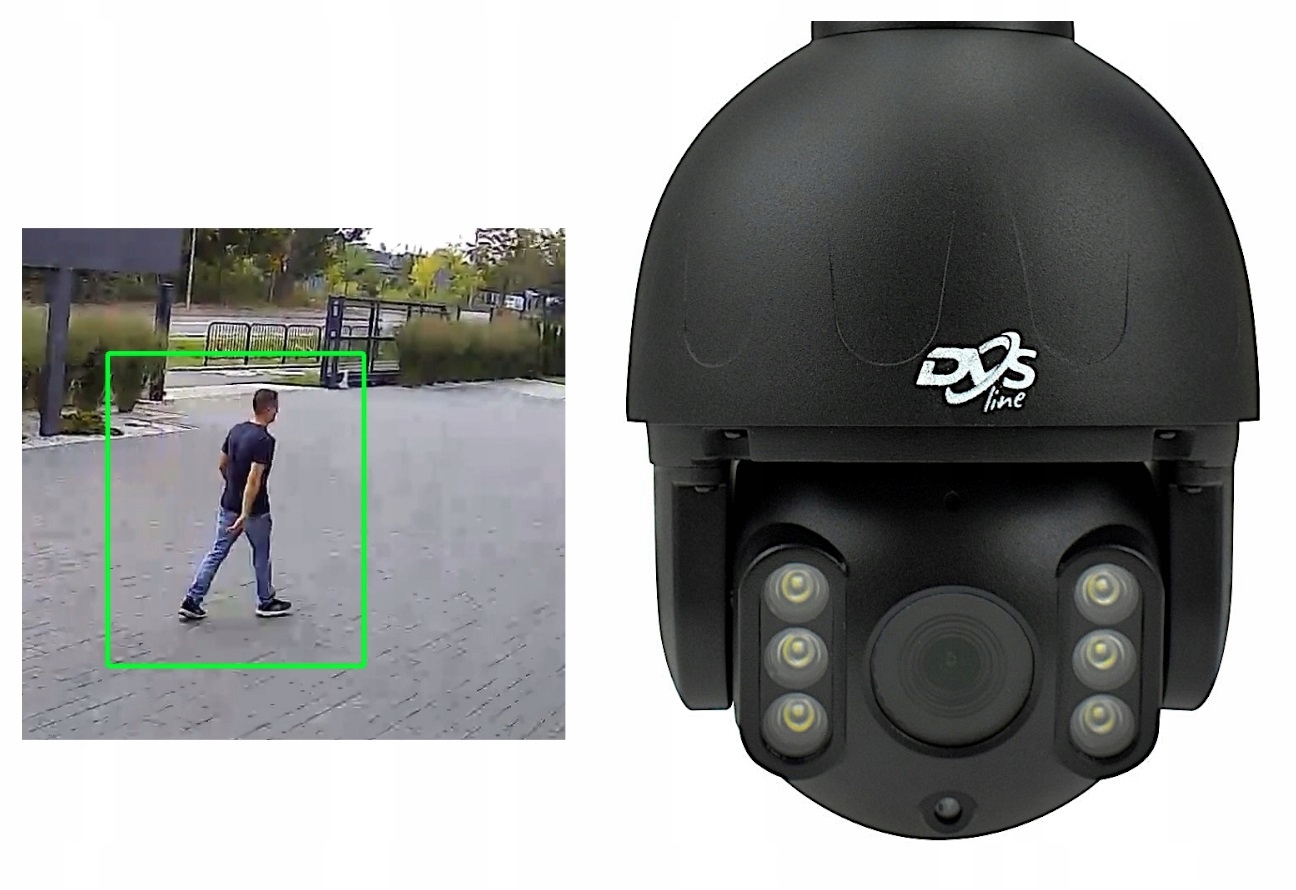 BEZPRZEWODOWA ZEWNĘTRZNA KAMERA WIFI PTZ 8Mpx 4K Waga produktu z opakowaniem jednostkowym 1.7 kg