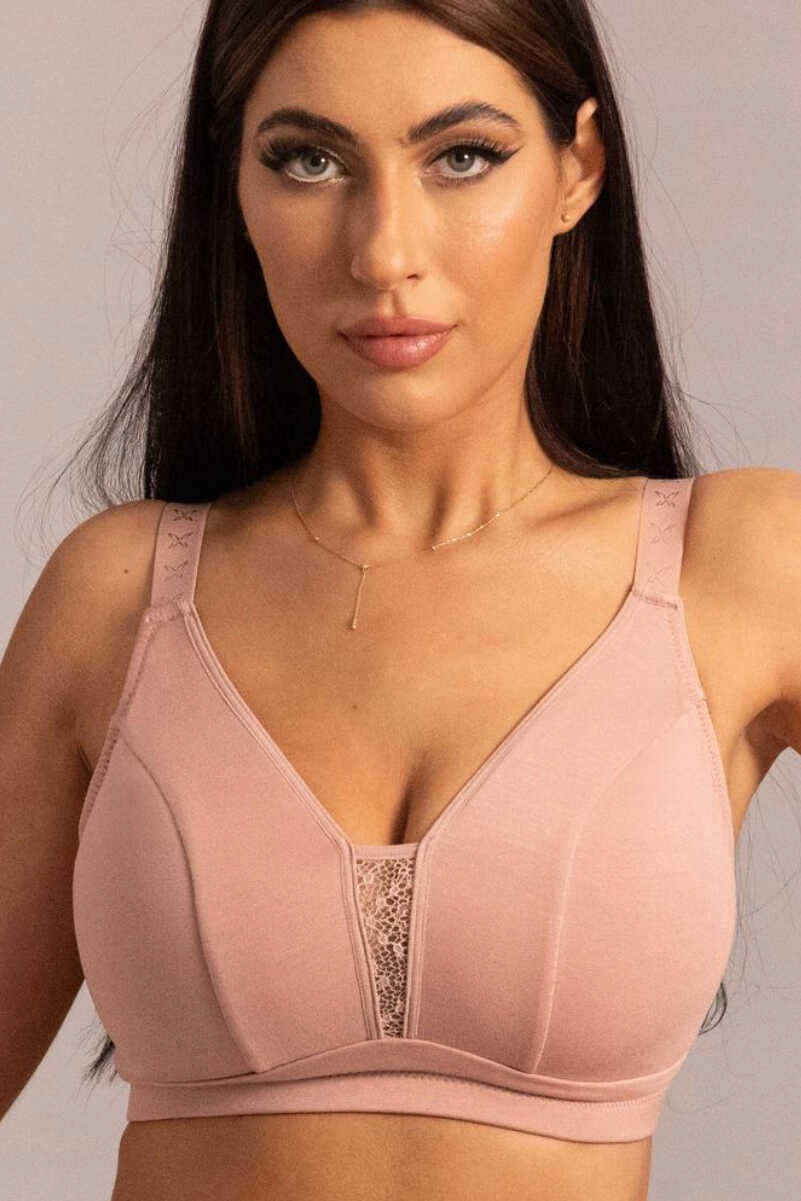 Měkká podprsenka bez kostic Marcella Krisline Béžová 85E