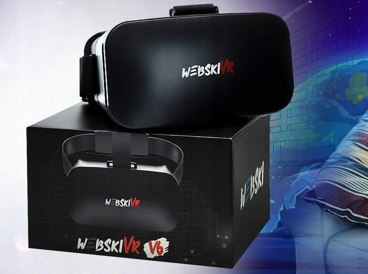 Prezent dla Dzieci Gogle Wirtualne VR +Gamepad Kod producenta VR3DWEBV61