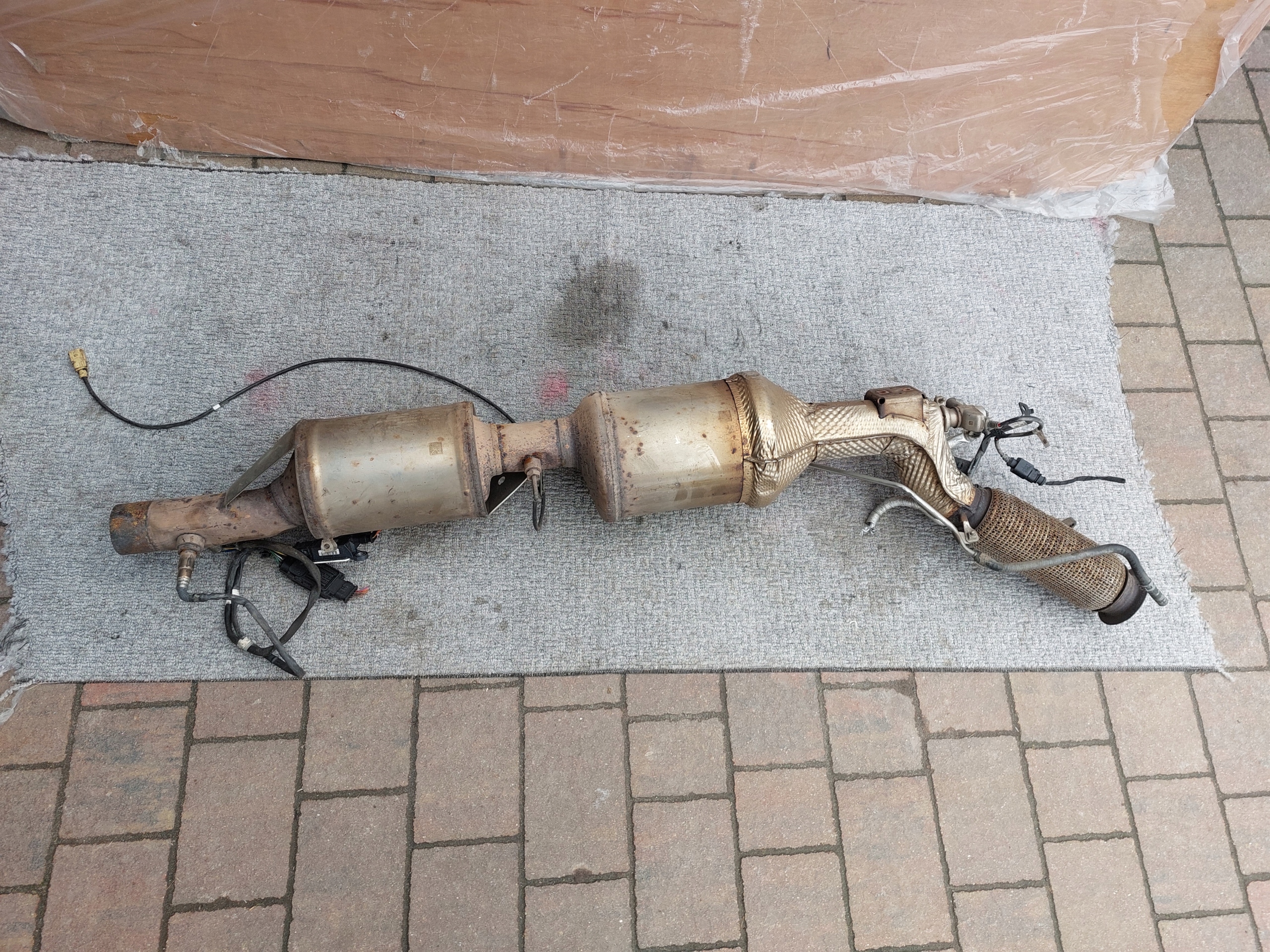 фильтр DPF катализатор vw T6 7E0131723R 7E0131700A