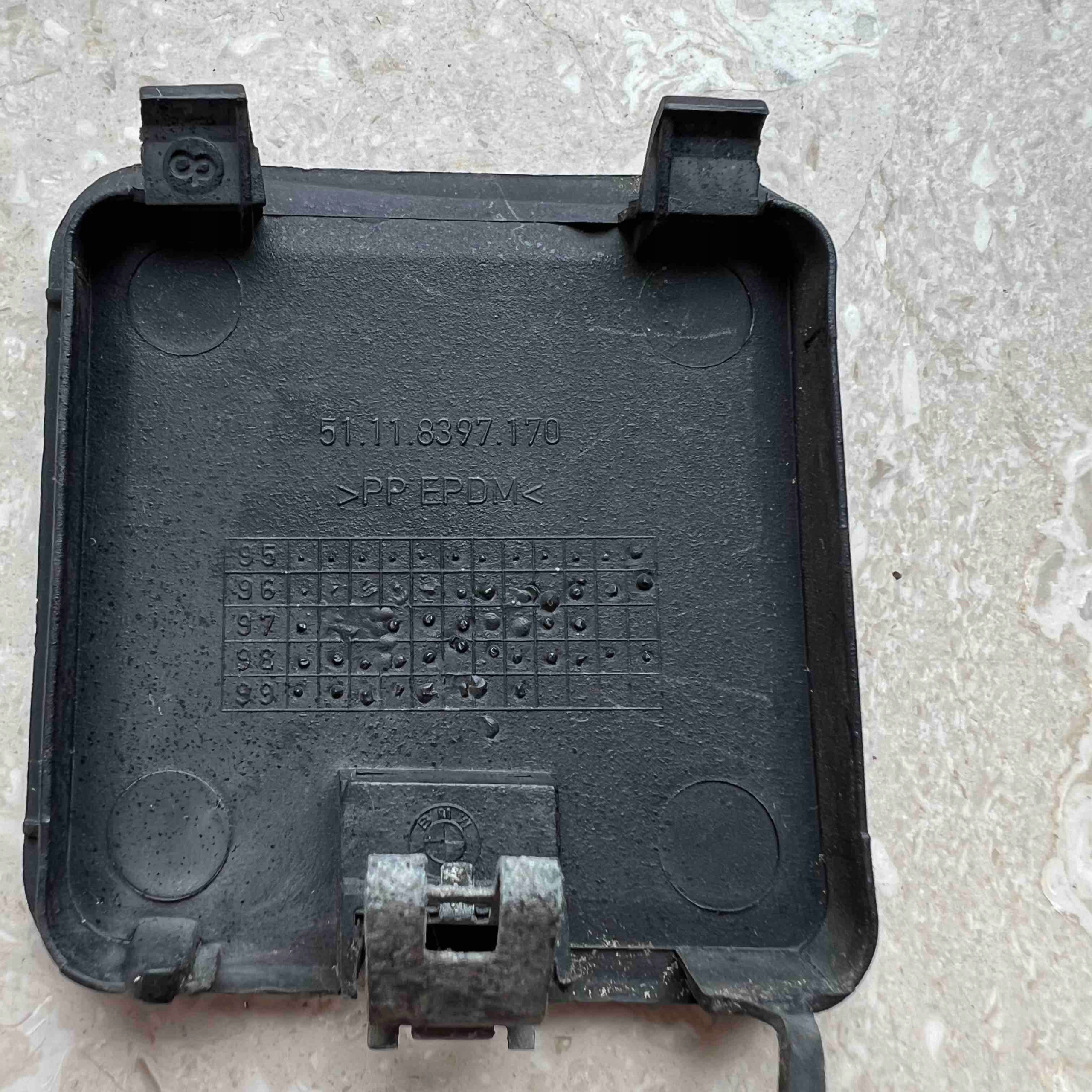 BMW Z3 E36 1994-2002 Copri Paraurti posteriore 51118397170