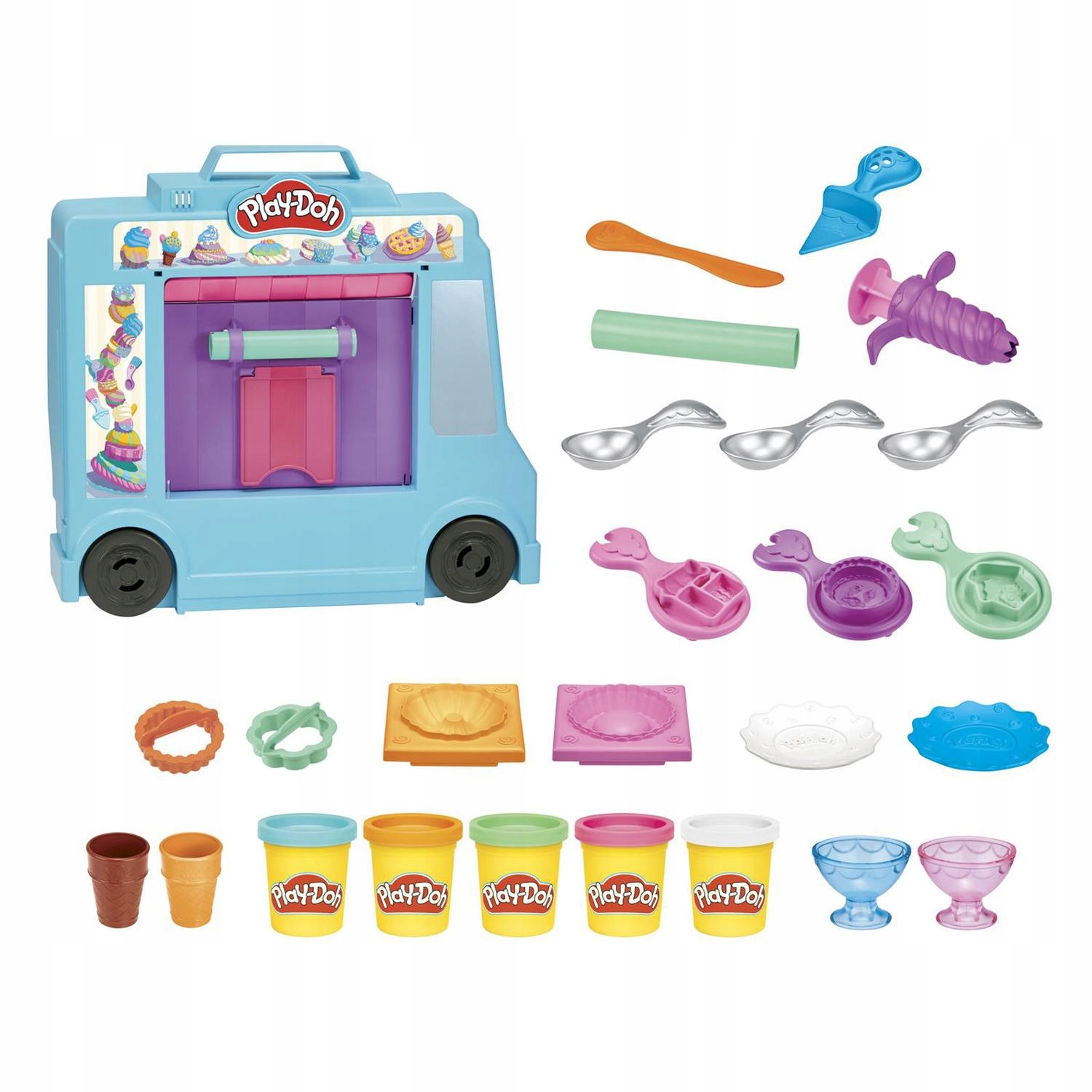 Kuchnia Ciężarówka play doh Ciastolina