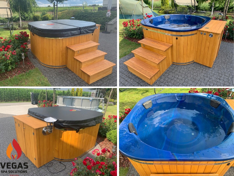 Jacuzzi BALIA ogrodowa z ogrzewaniem elektrycznym Szerokość produktu 200 cm