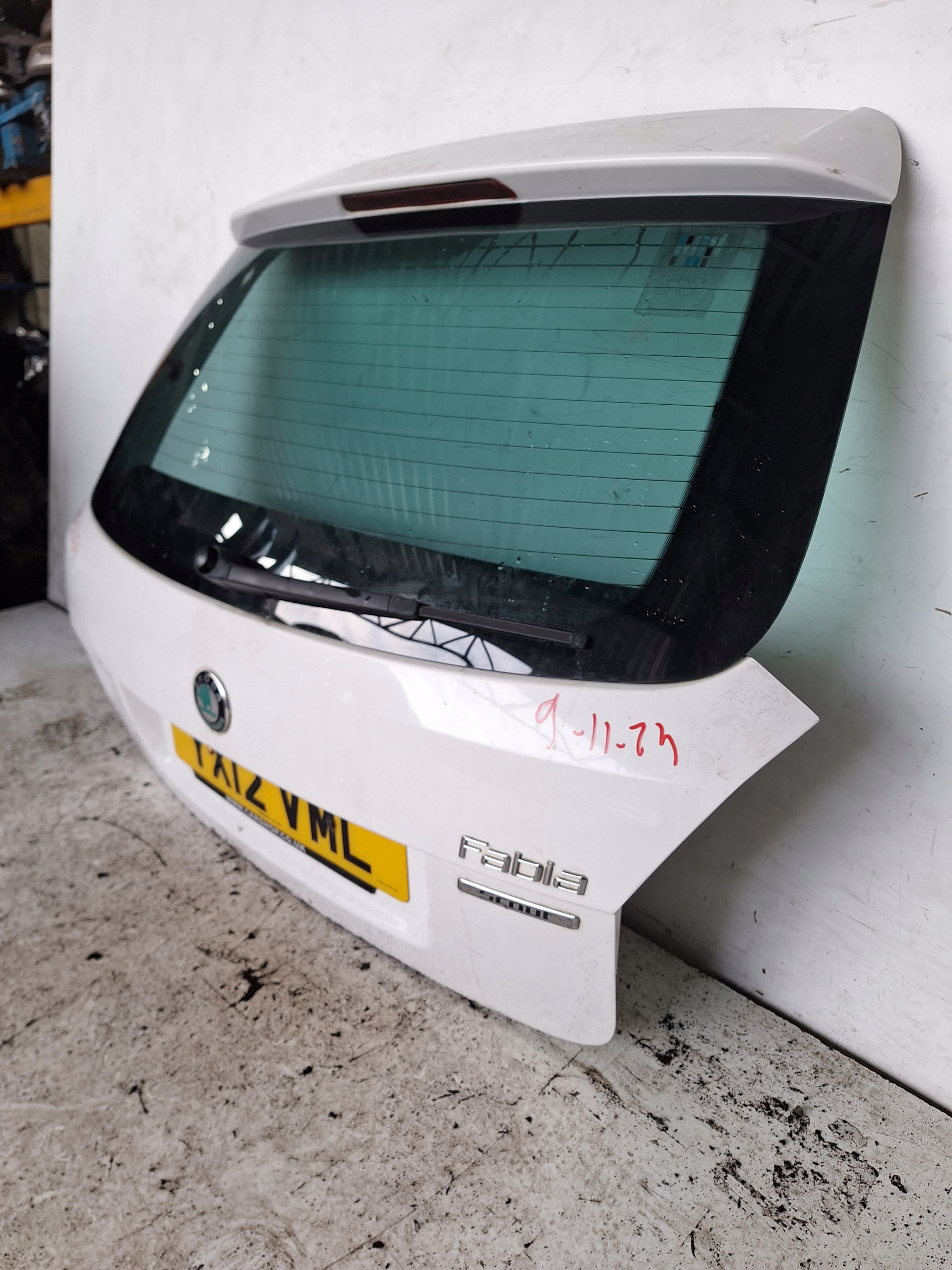 SKODA FABIA II 06-14 boot door KOMBI