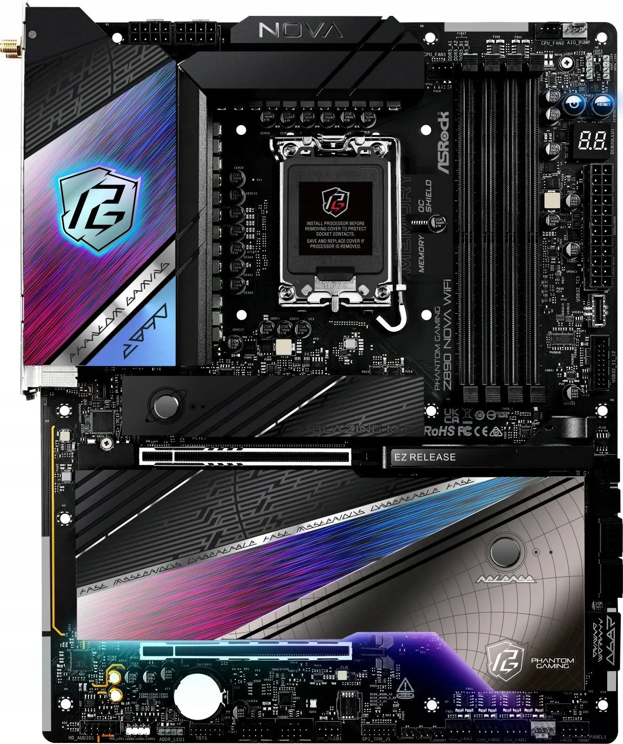 ASROCK Z890 Nova WiFi ATX LGA1851 DDR5 — 11
