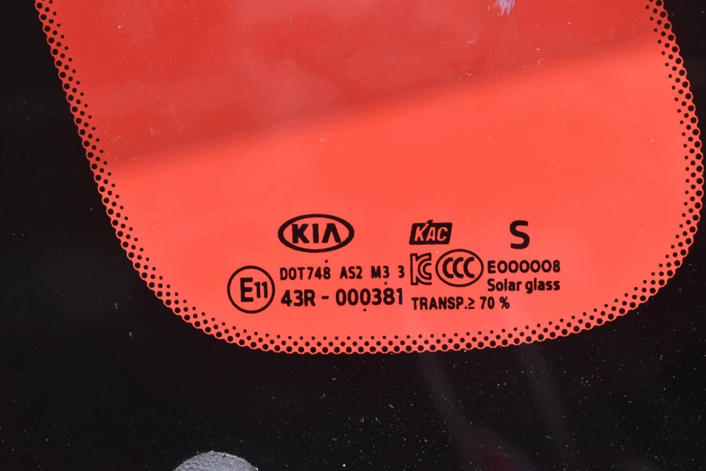 window bodywork left rear part KIA OPTIMA 4 IV sedan 15-20
