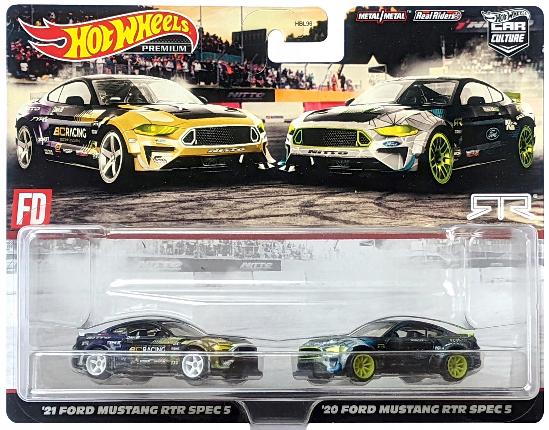 

Hot Wheels Ford Mustang Rtr Spec 5 2-PAK Premium