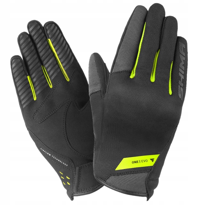 Rękawice Shima One Evo Fluo motocyklowe męskie na lato krótkie