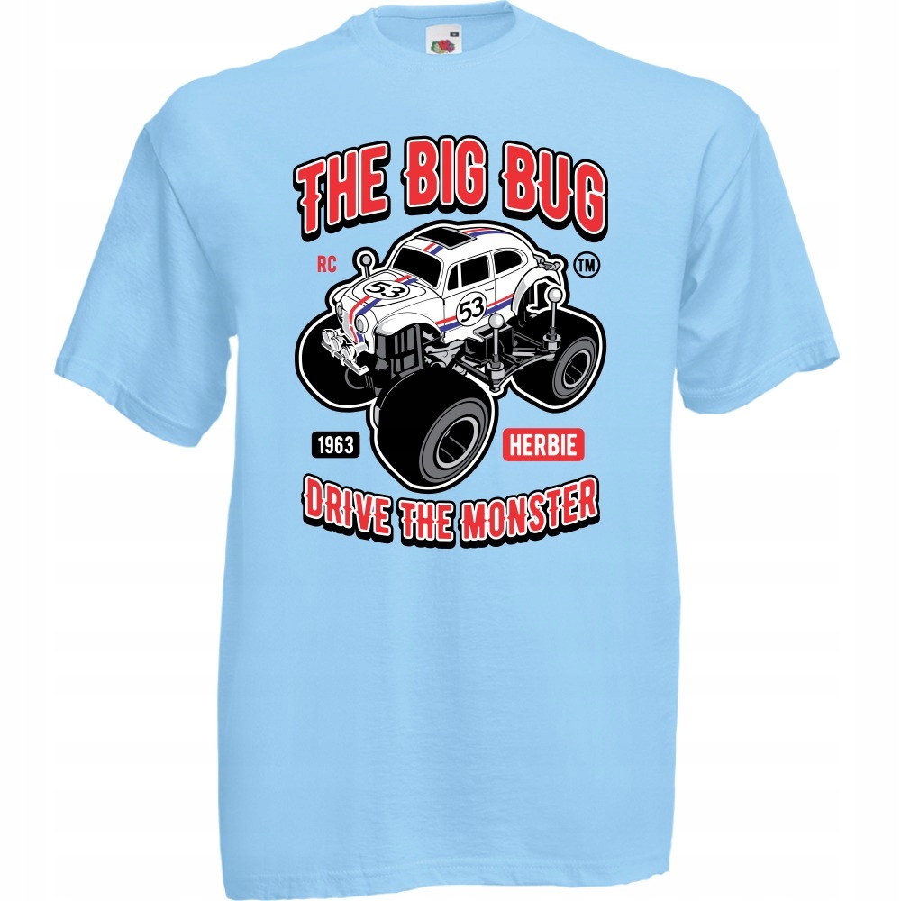 

Koszulka The Big Bug samochód auto monster L błęki
