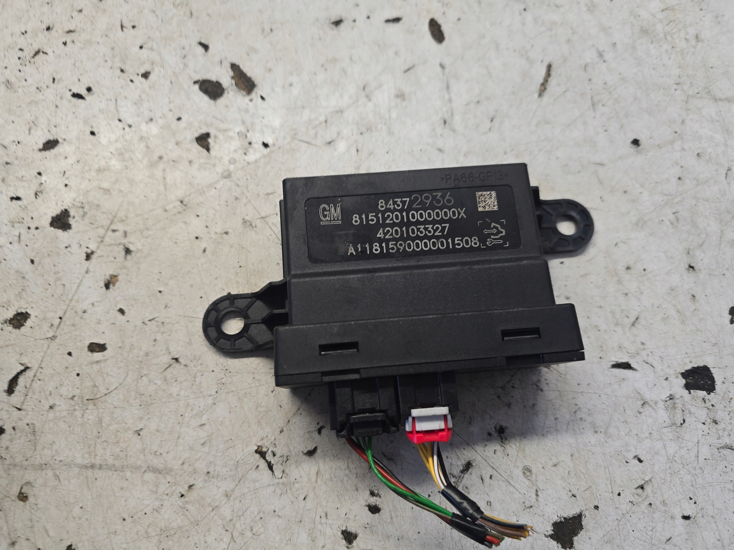 OPEL ASTRA K 5 V modulo Centralina PDC 84372936