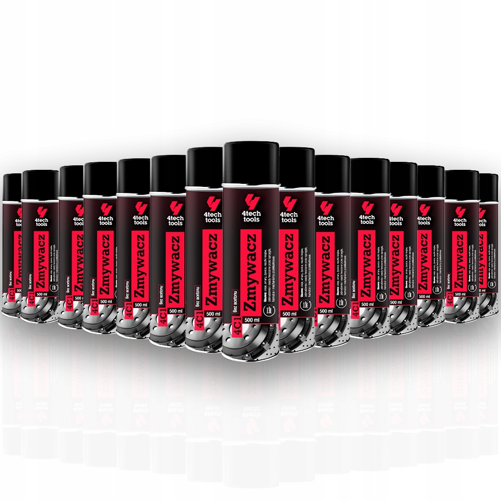 Univerzální čistič brzd 4tech 500 ml 15 ks pro kotouče a destičky
