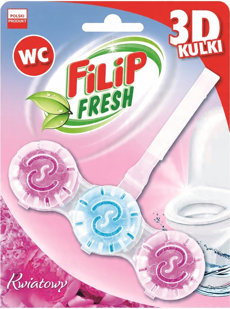 

Filip Fresh Wc Kulki 3D Kwiatowy 40G