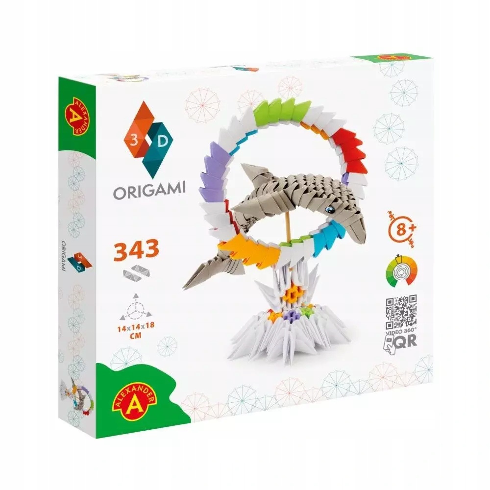 

Origami 3D Delfin Alex