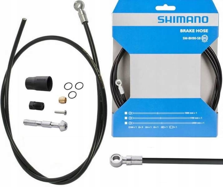 Hydraulický olejový kabel SM-BH90-SB 200 cm banj