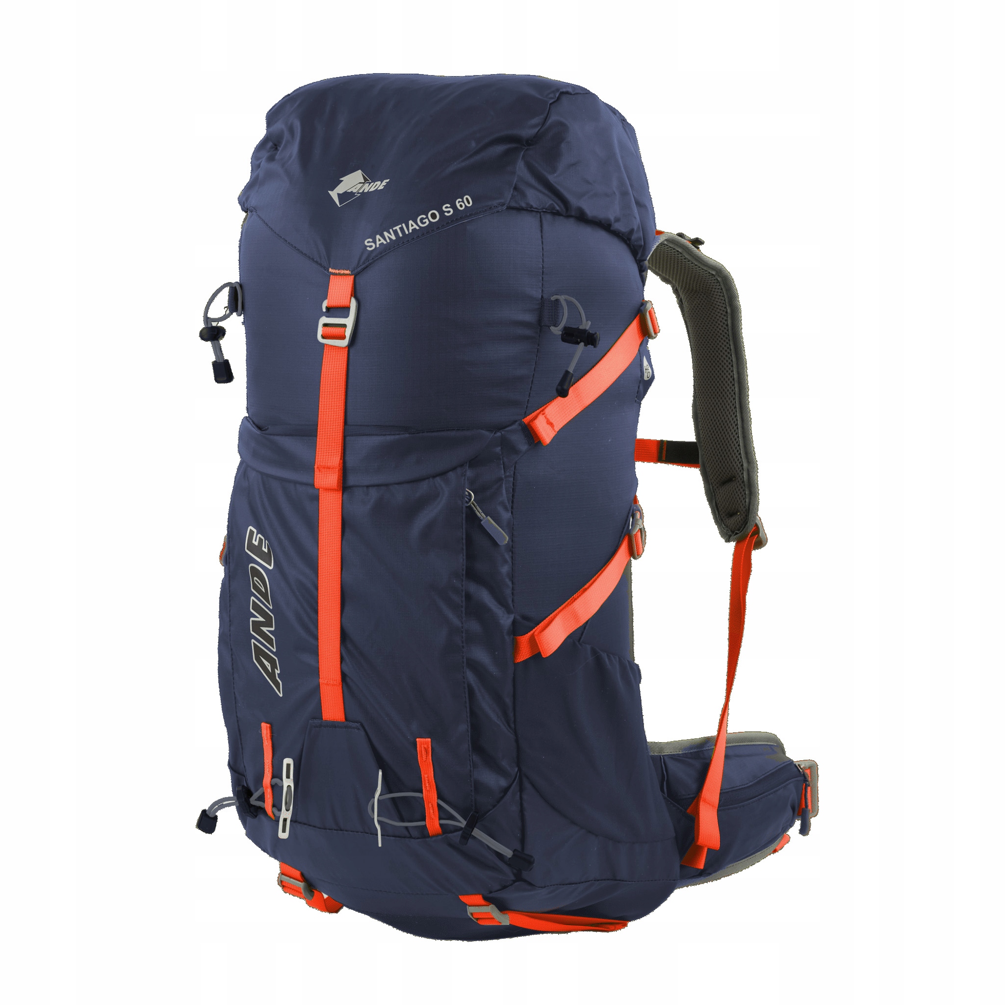 Plecak Santiago 2.0 Shield 60 blue/orange Ande