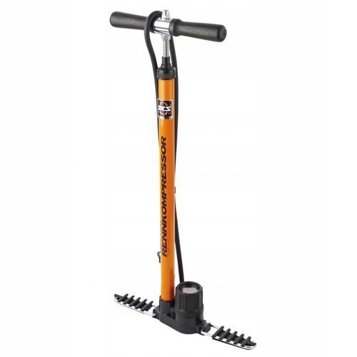 Pumpička na kolo Sks Rennkompressor Eva manometr oranžová