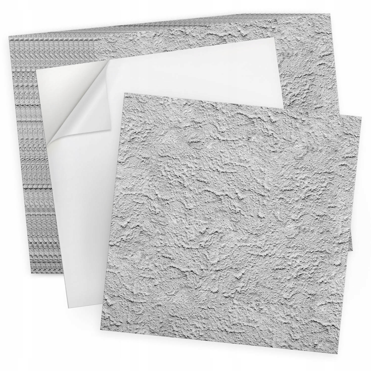 Samolepící Pvc dlaždice 20 ks 20x20 cm Textura surového povrchu