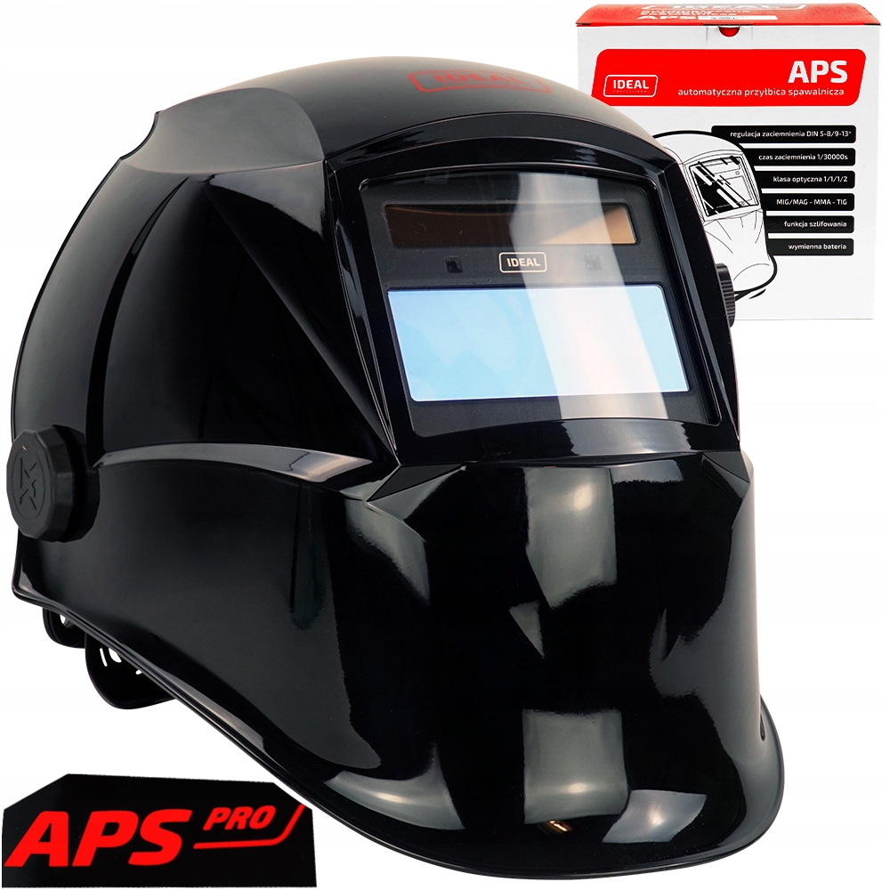 Przyłbica samościemniająca Maska spawalnicza Automatyczna Ideal Aps 510