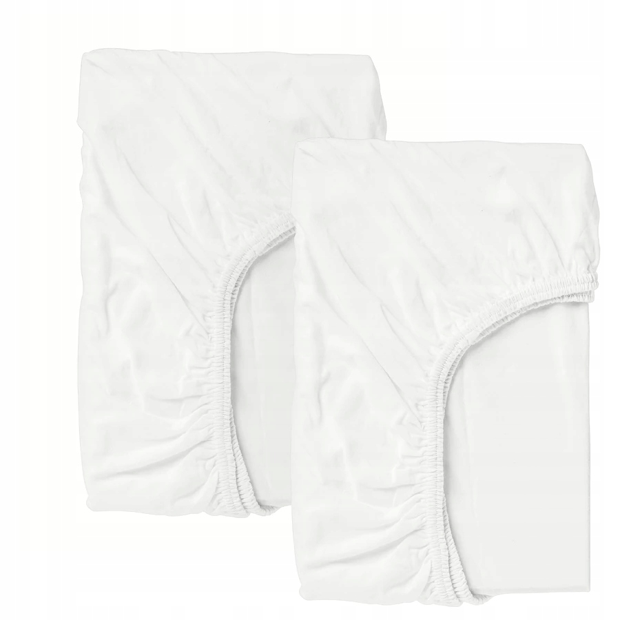 

Ikea Len Prześcieradło dziecięce biały 60x120 cm 2