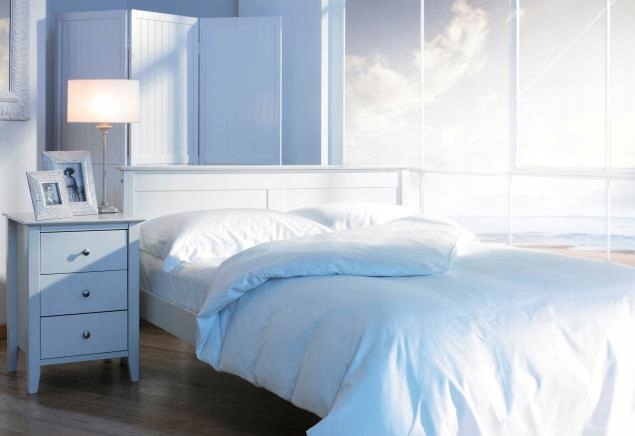 POŚCIEL BIAŁA HOTELOWA DOM 160x200 BAWEŁNA 150G/m2 Materiał bawełna