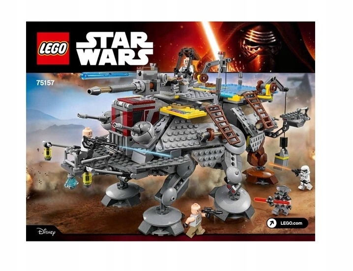 LEGO INSTRUKCJA AT-TE Kapitana Rexa 75157