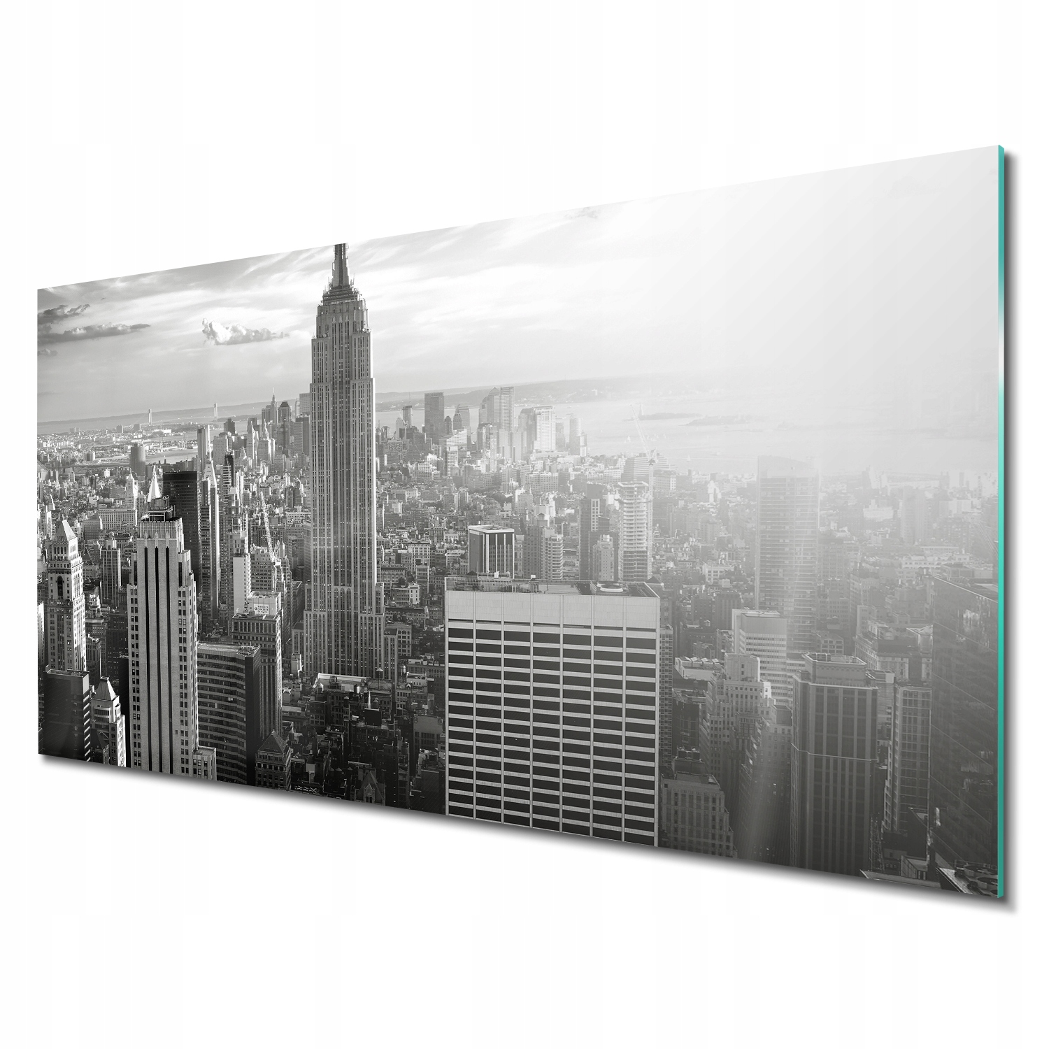 Sklenené foto do obývačky New York mrakodrapy 140x70