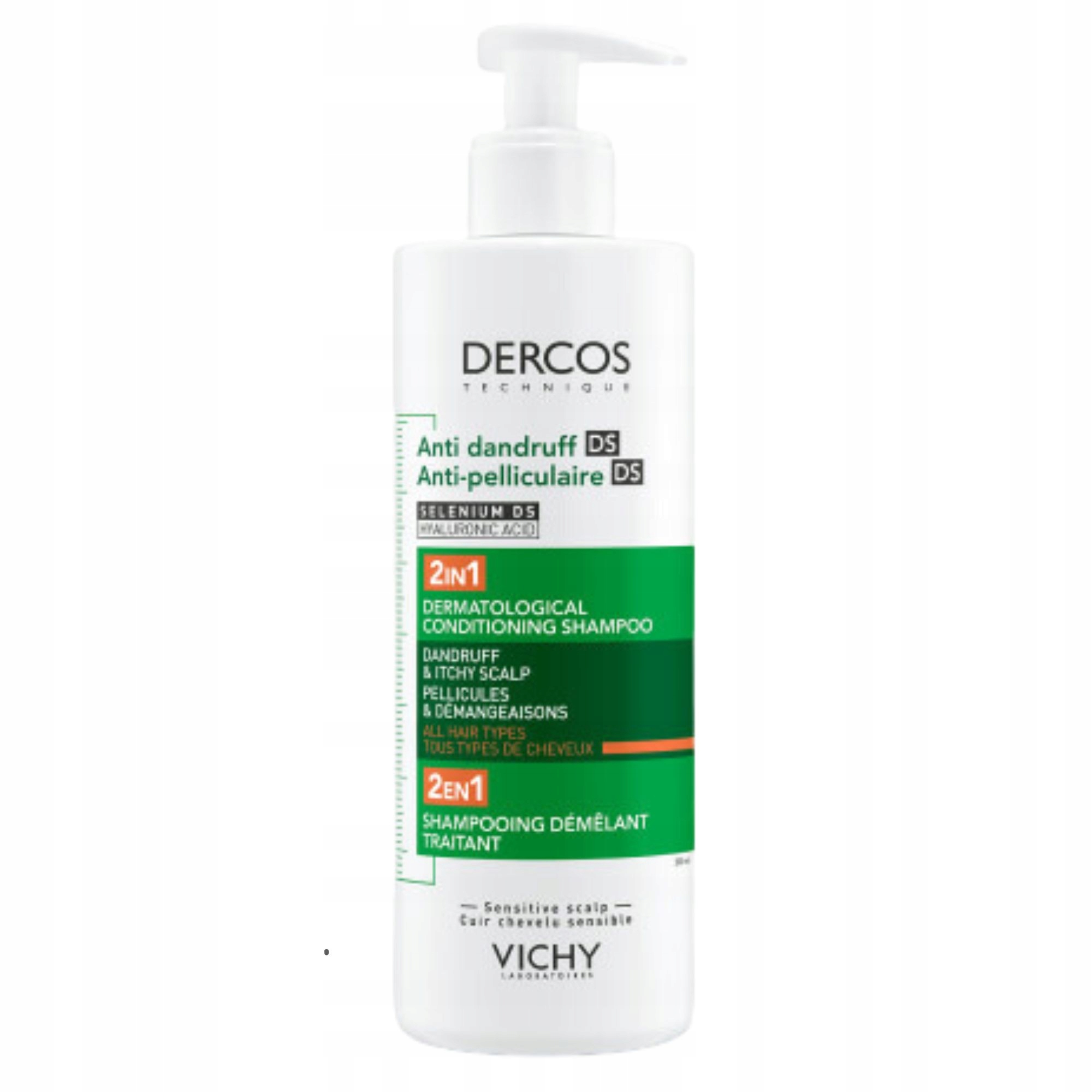 Vichy Dercos Ds Szampon przeciwłupieżowy z odżywką 2w1 390 ml