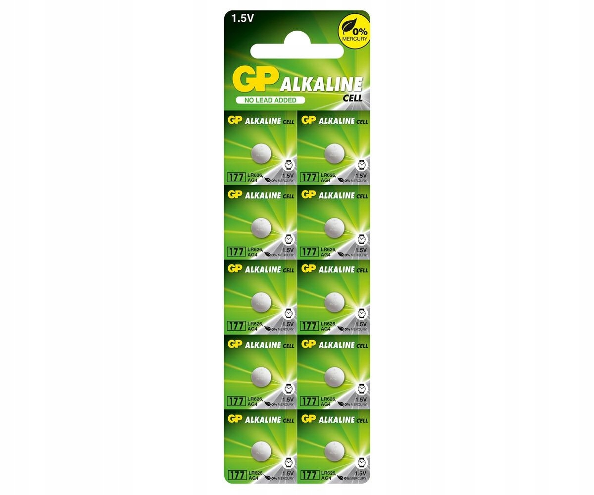 

Bateria zegarkowa AG4/LR626 Gp B10 1,5V Alkaline