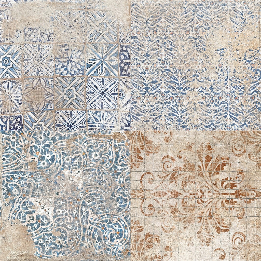 PŁYTKI MDT TABARCA 45X45 PATCHWORK MYCONOS G. I Typ terakota