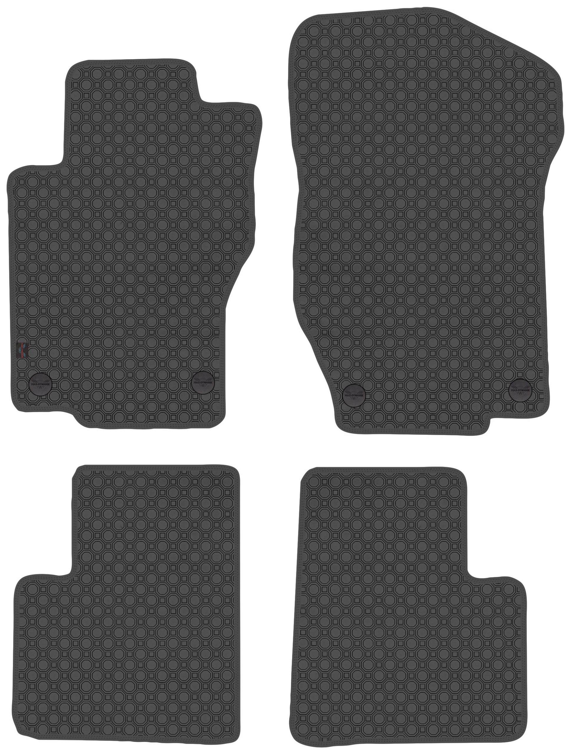 Mercedes ML W164 2005-2011 Gumové autokoberce