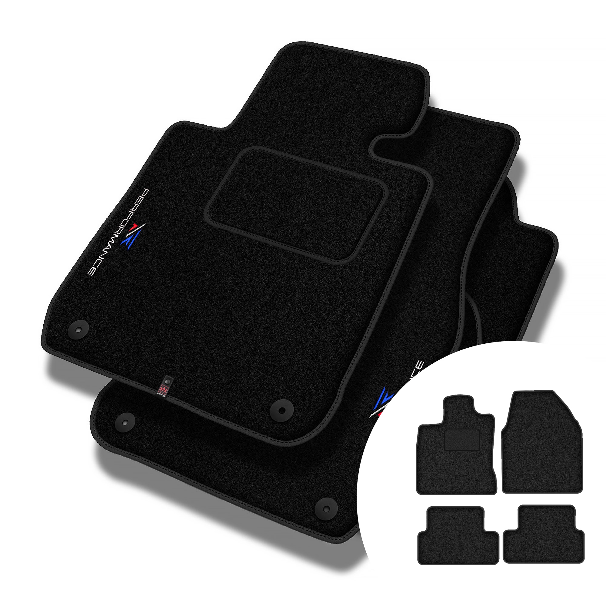 Velurové koberce Performance pro Nissan Qashqai I 2007-2010