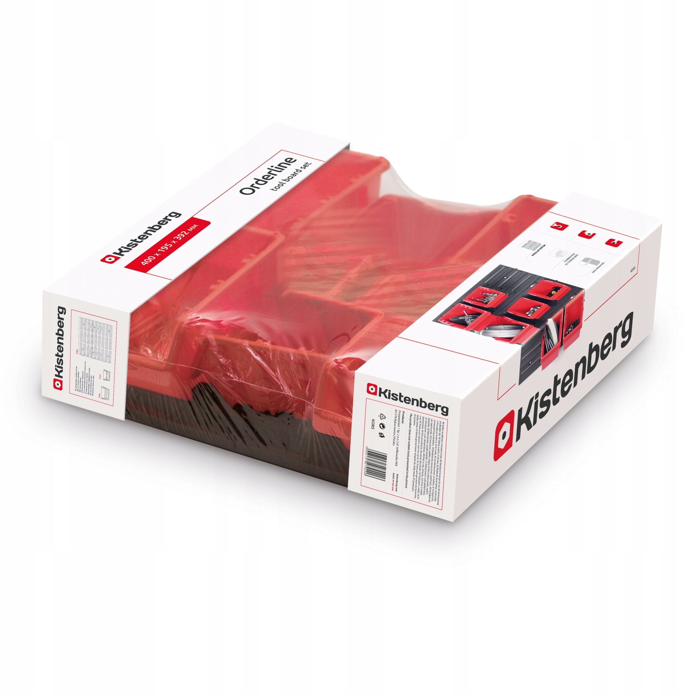 Ścianka narzędziowa tablica kuwety pojemniki KOR5 Kod producenta KOR5