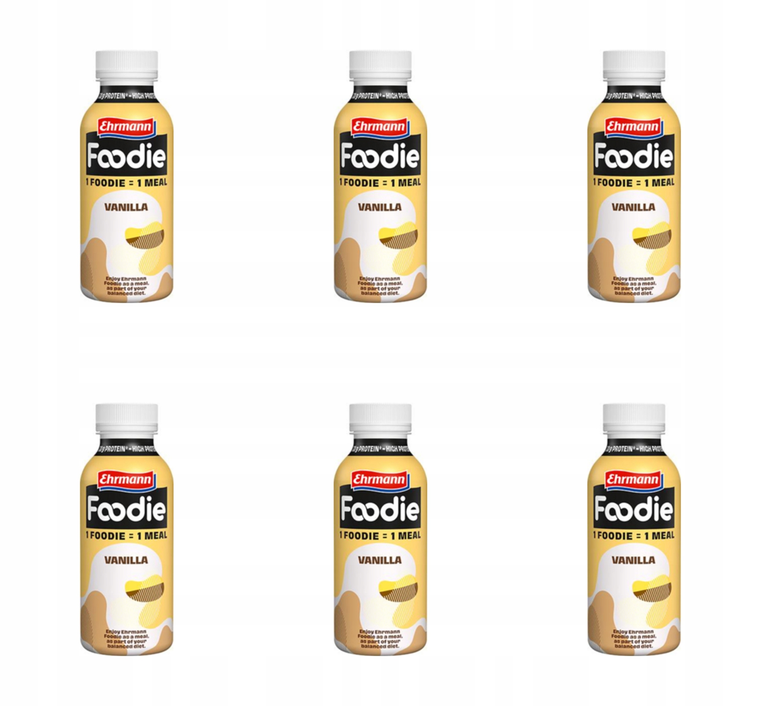Foodie Vanilla 400 ml X6