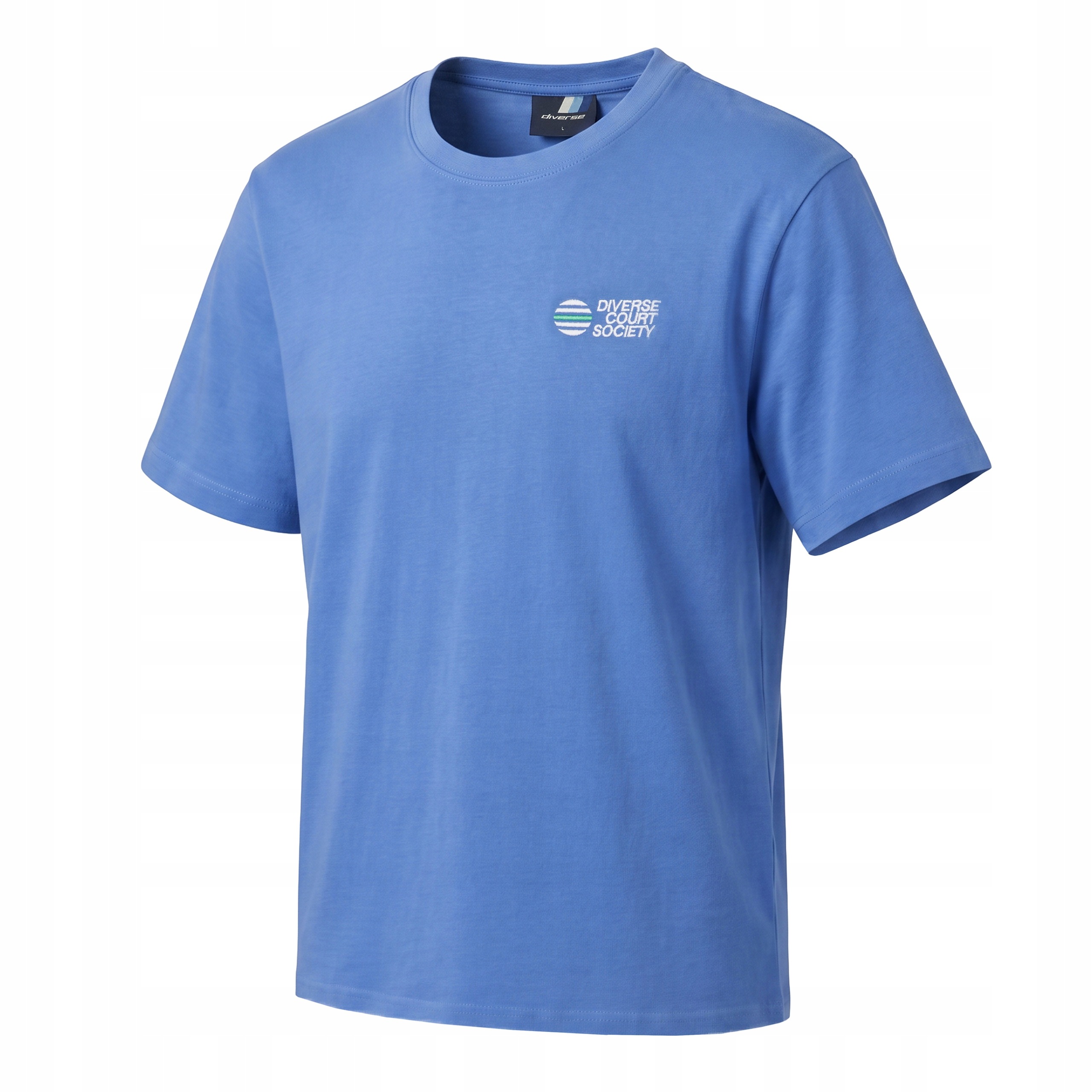 Koszulka męska T-shirt z nadrukiem Diverse Open Logo 05 Niebieski XXL