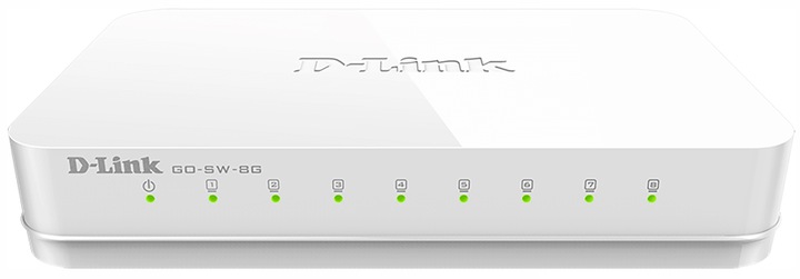 D-LINK Switch 8-portowy Fast Ethernet — 7
