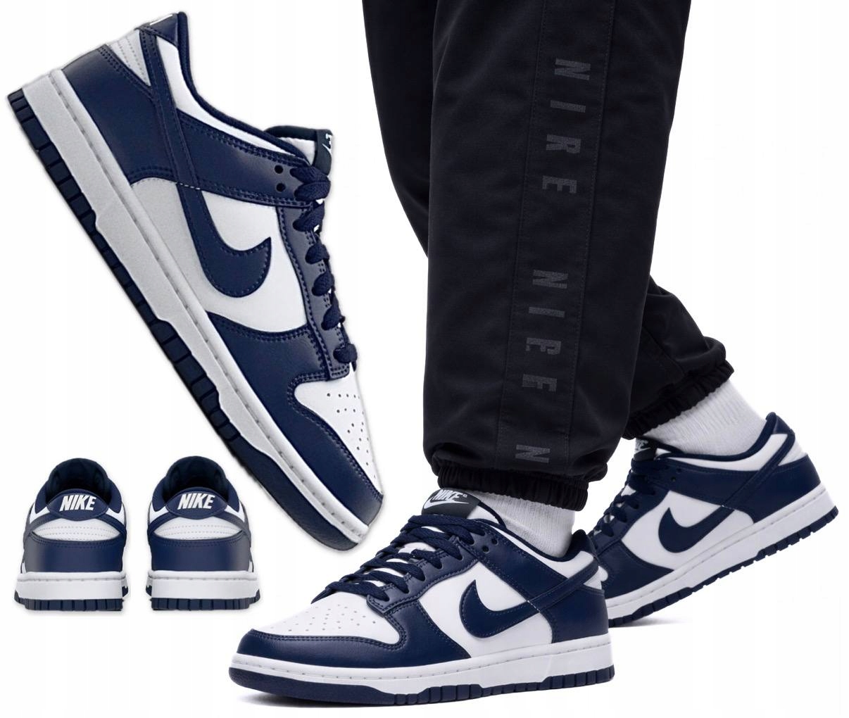 Pánské boty Nike Dunk sportovní Pohodlné Kožené tenisky pro každodenní nošení 42,5