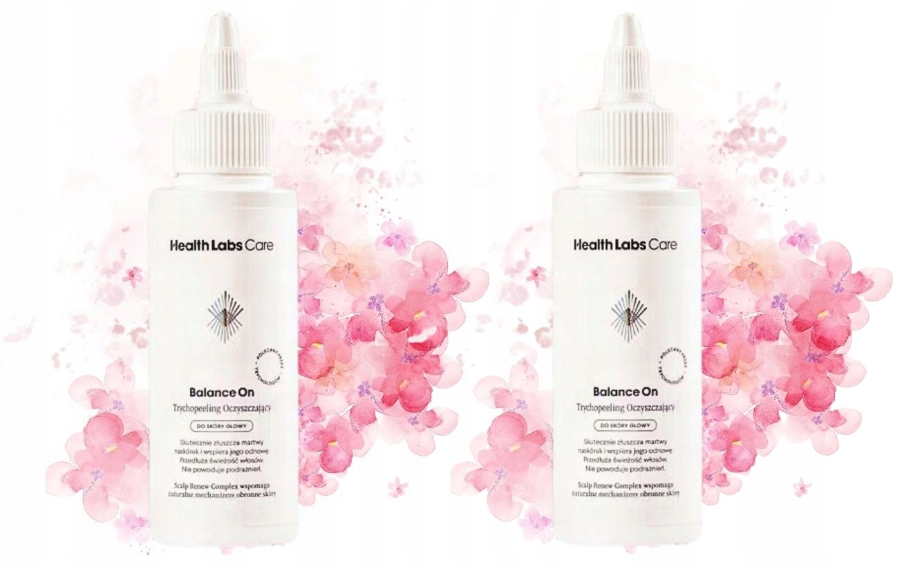 2 x Balance On Trychopeeling Čistící přípravek 100 ml, Health Labs