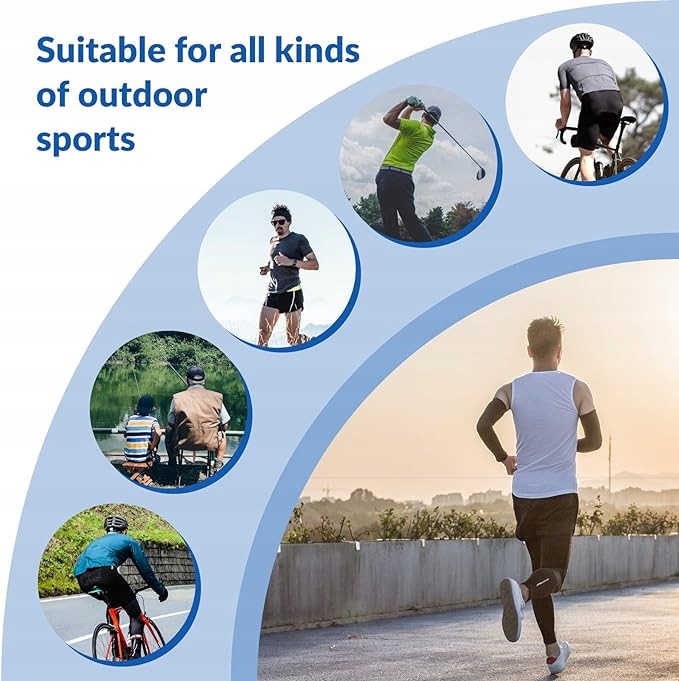 ROCKBROS Podgrzewacze Ramion Rowerowe Rękawy Ocieplacze Nóg Zima L-XL Materiał dominujący nylon