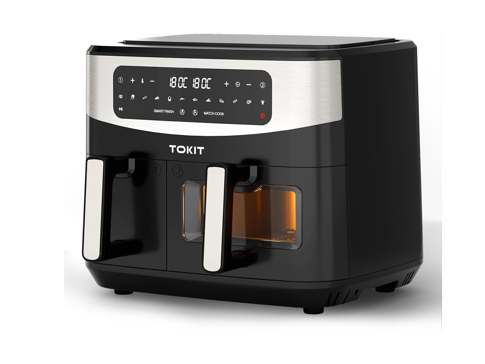 Tokit TKZ031EU Dual Airfryer 4+6l z 12 programami