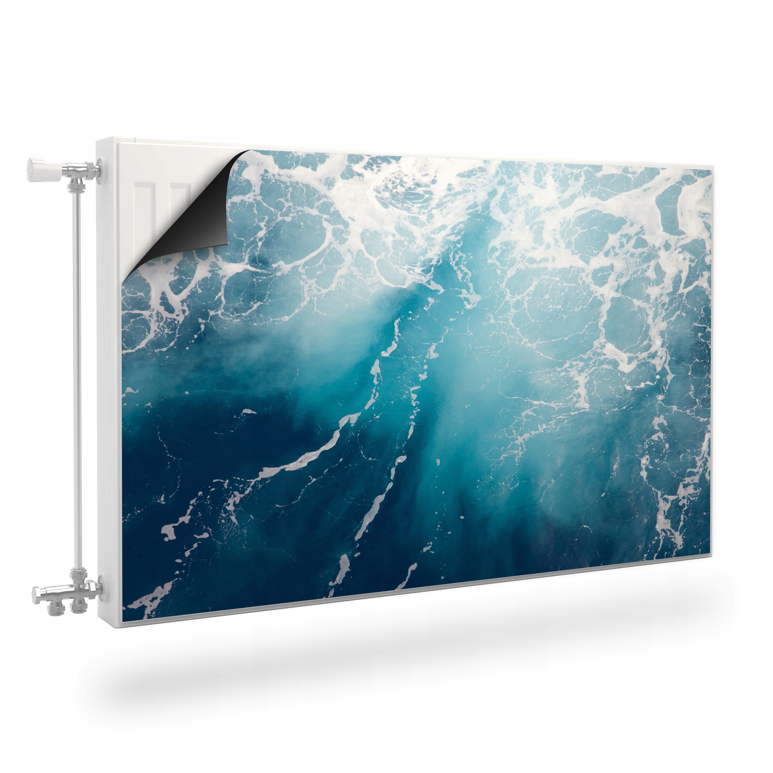 Kryt Na Radiátor Tabule Vody Moře Oceán Vlny Magnetická Podložka 120x60