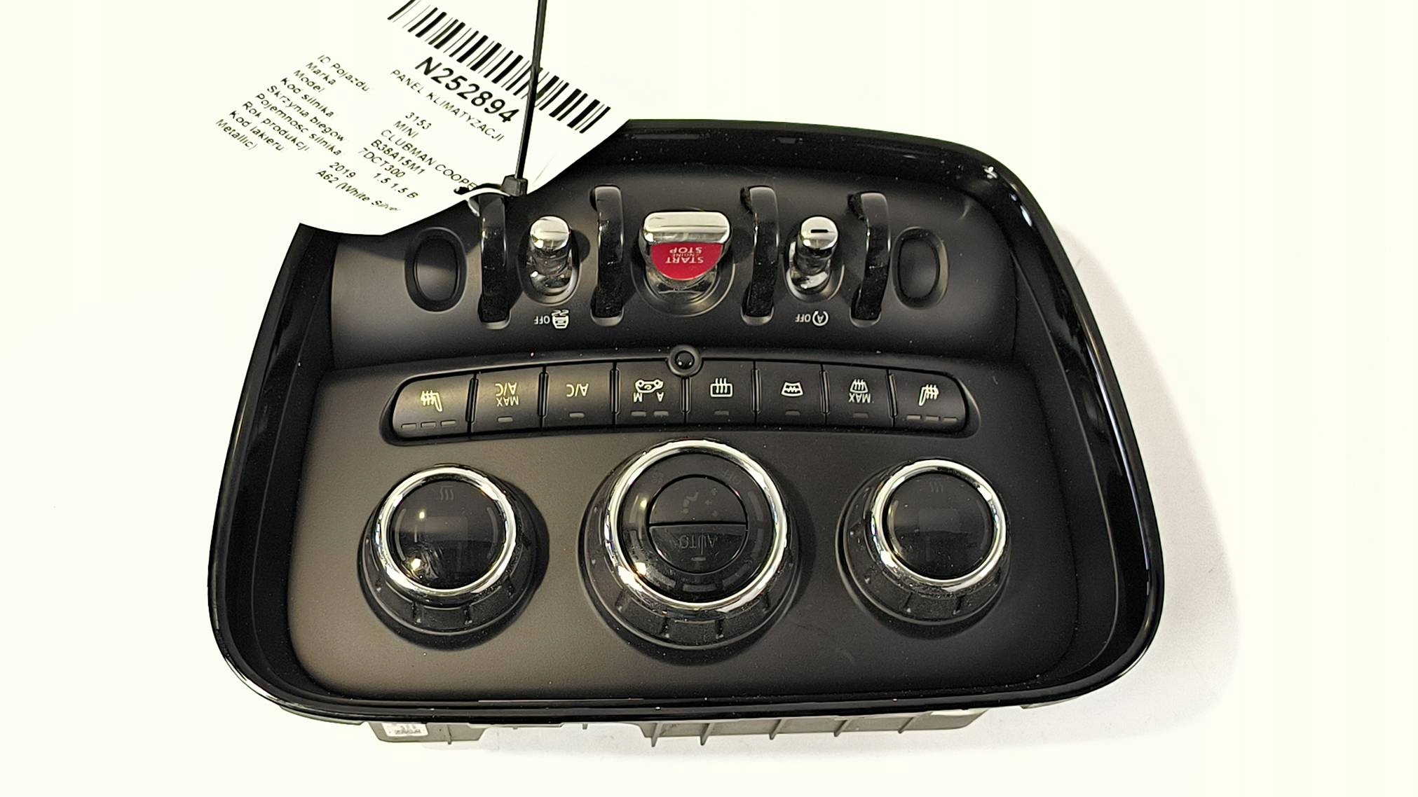 COMANDI CLIMA MINI CLUBMAN COOPER