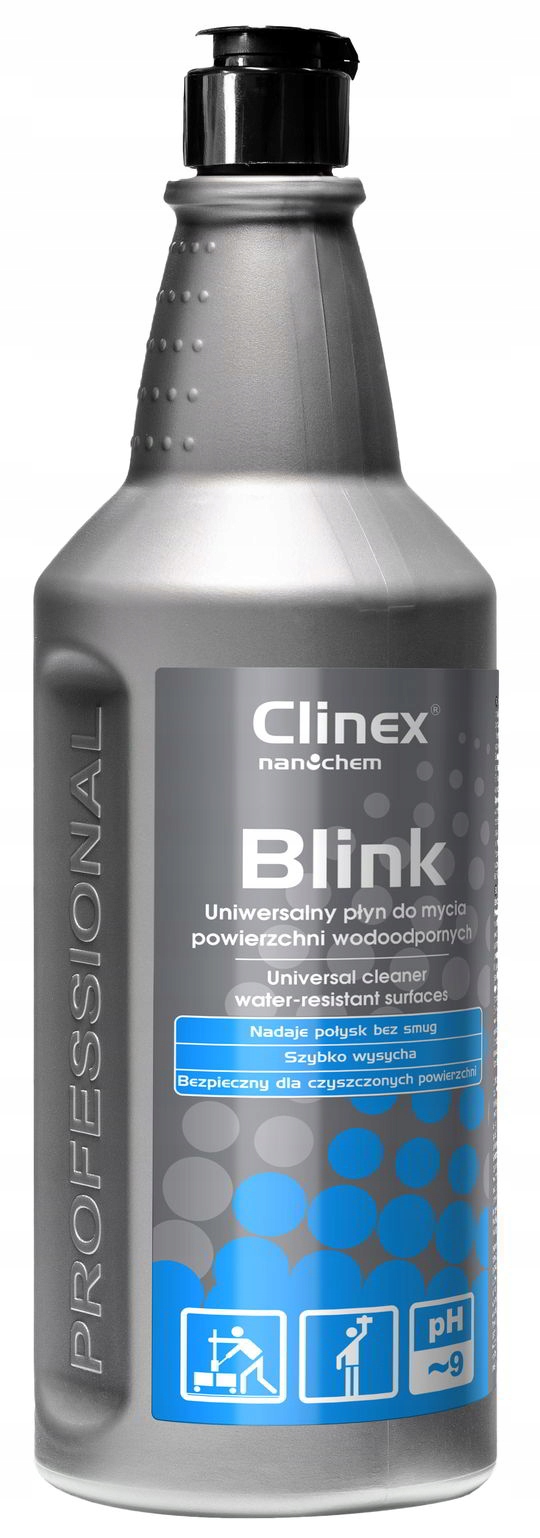 

Clinex Blink Płyn do powierzchni wodoodpornych 1L