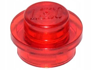 

Lego 4073 Płytka 1x1 okrągła trans-Red 6208450 2sN