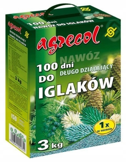 

Nawóz 100 dni do iglaków 3 kg Agrecol