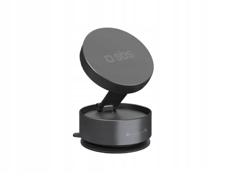 Uchwyt na telefon Sbs Tesupsuctionmag Mag Lock MagSafe Czarny