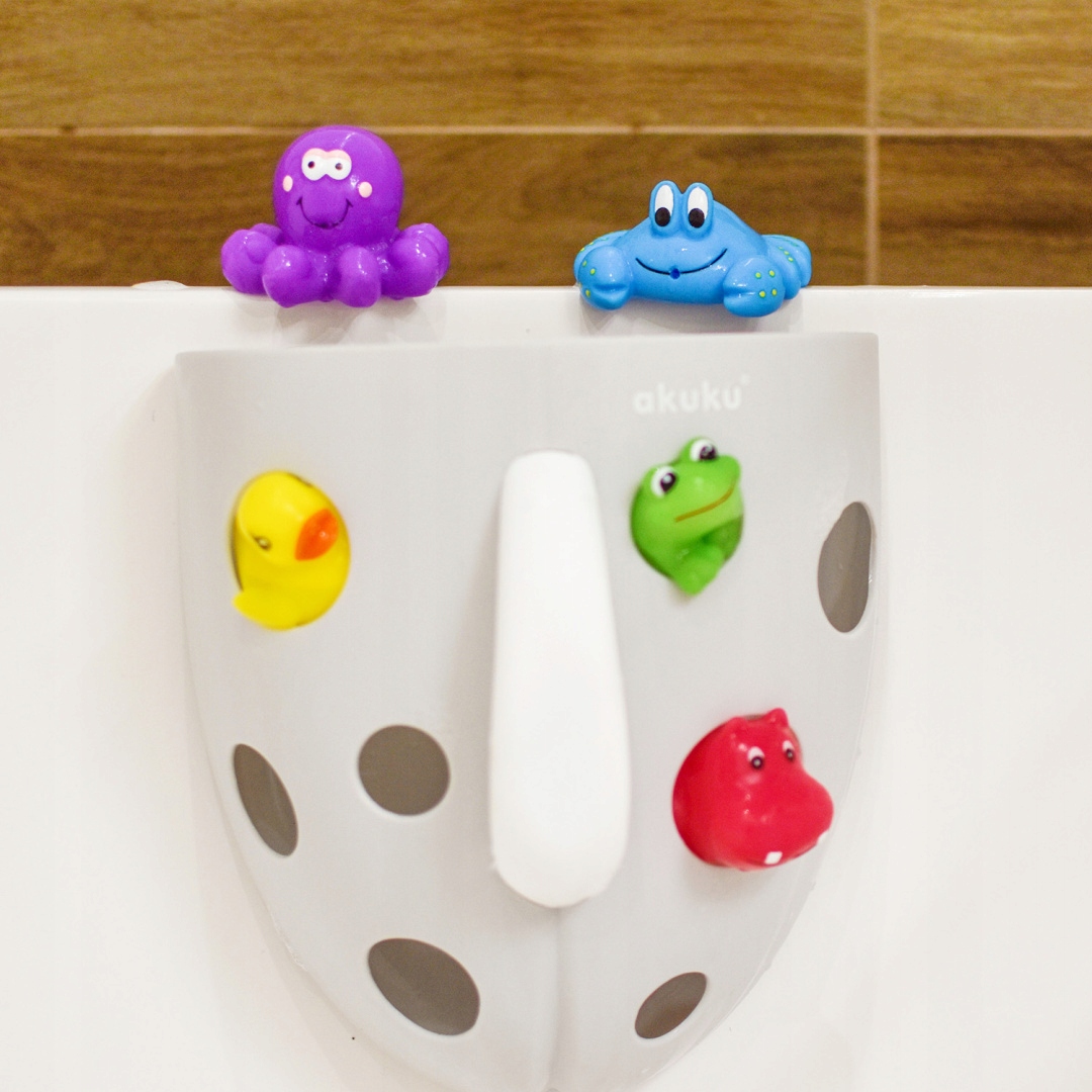 AKUKU ZABAWKI DO KĄPIELI WODY KĄPIELOWE 5 sztuk Bohater brak