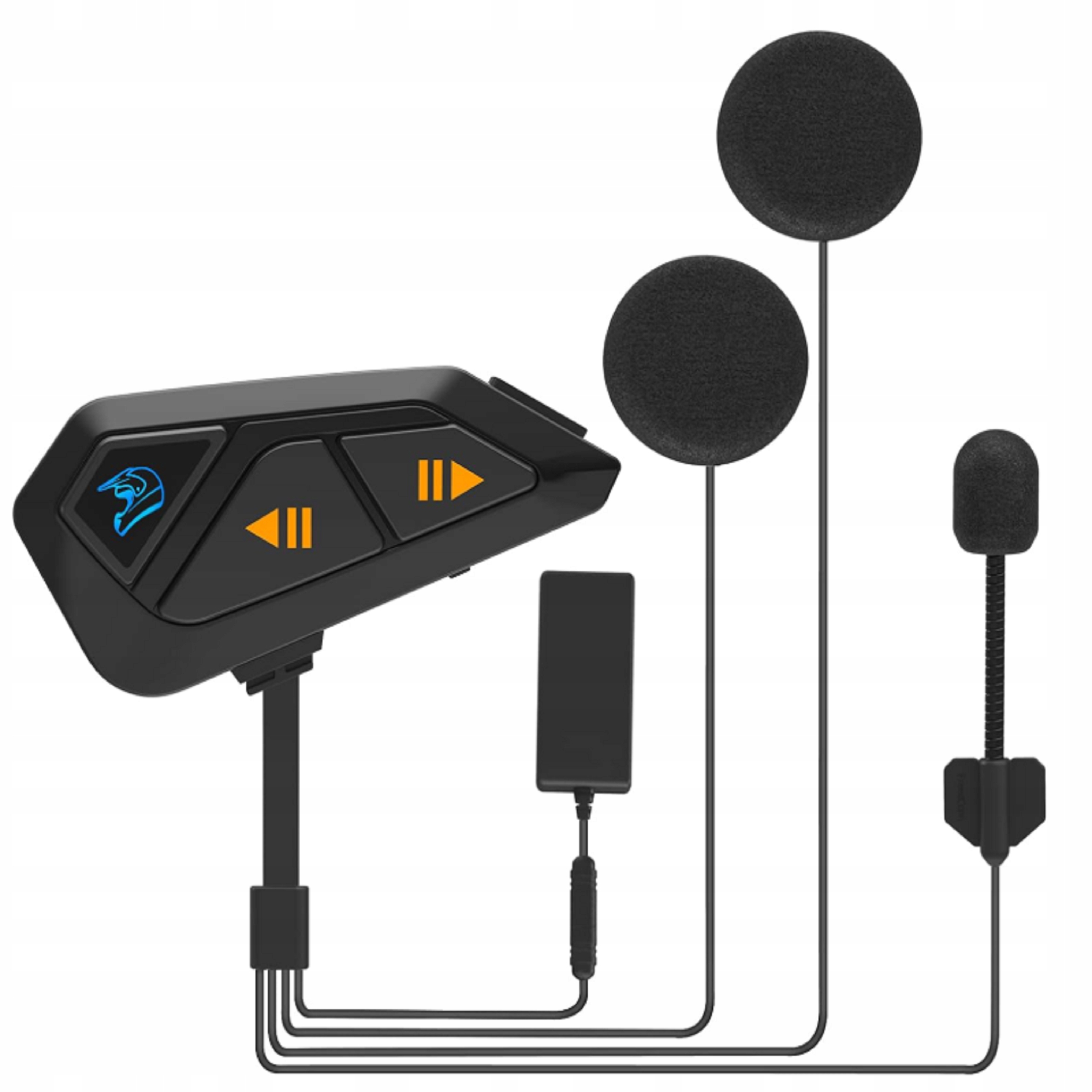 Motocyklový interkom Bluetooth 5.0 FreedConn Fg 6 osôb 1200 m Prilba