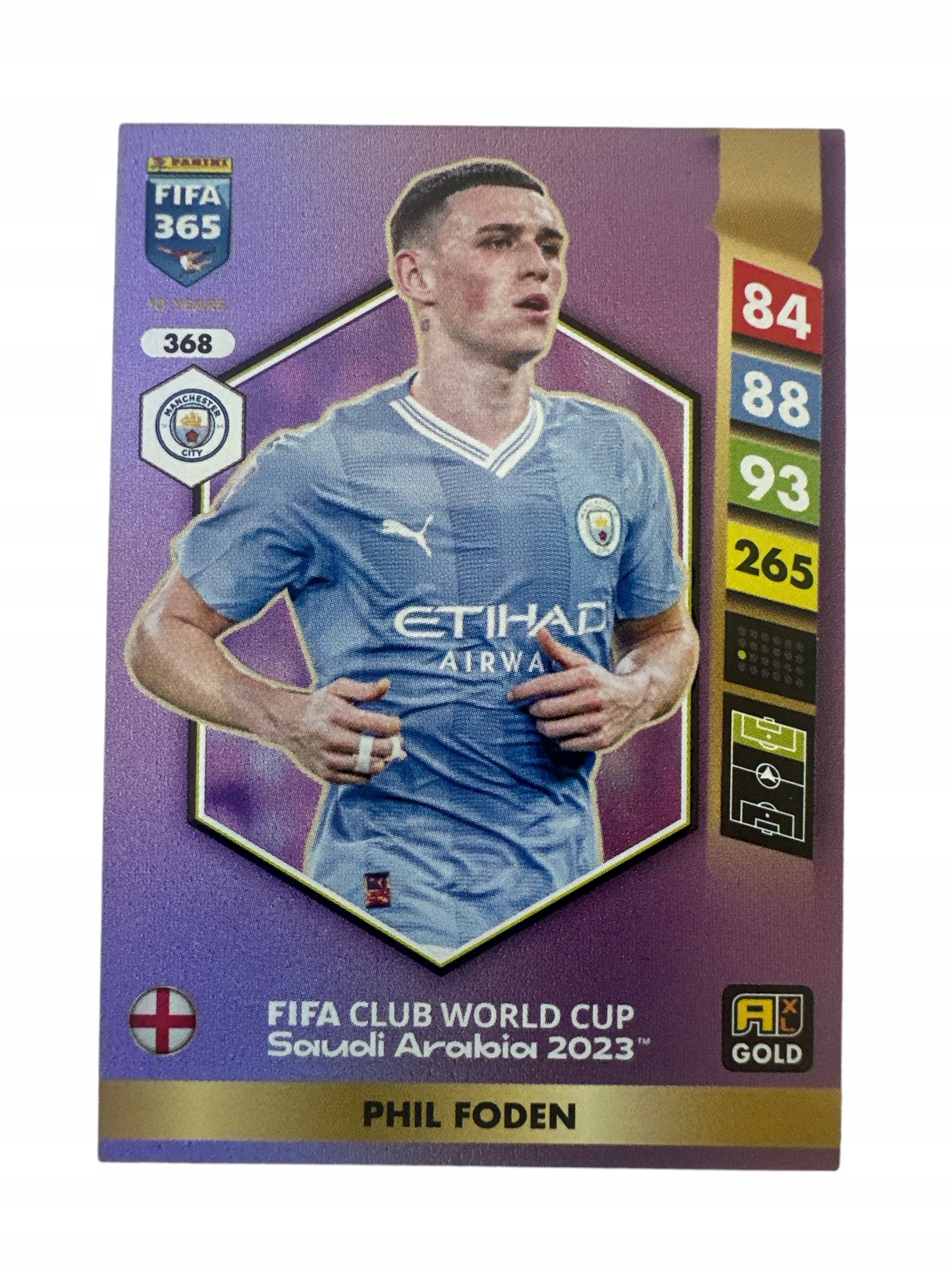 Fifa 365 2025 Adrenalyn XL Panini Gold Arabia 2023 Nr 368 Foden